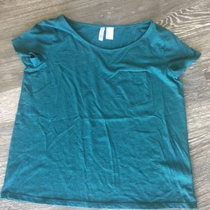 WOMEN'S GREE T SHIRT WITH POCKET